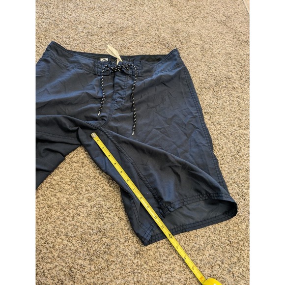 Reef Men's Swim Shorts Size 32 Navy Blue Surfing Tie Waist Board Shorts 5i - Picture 3 of 6